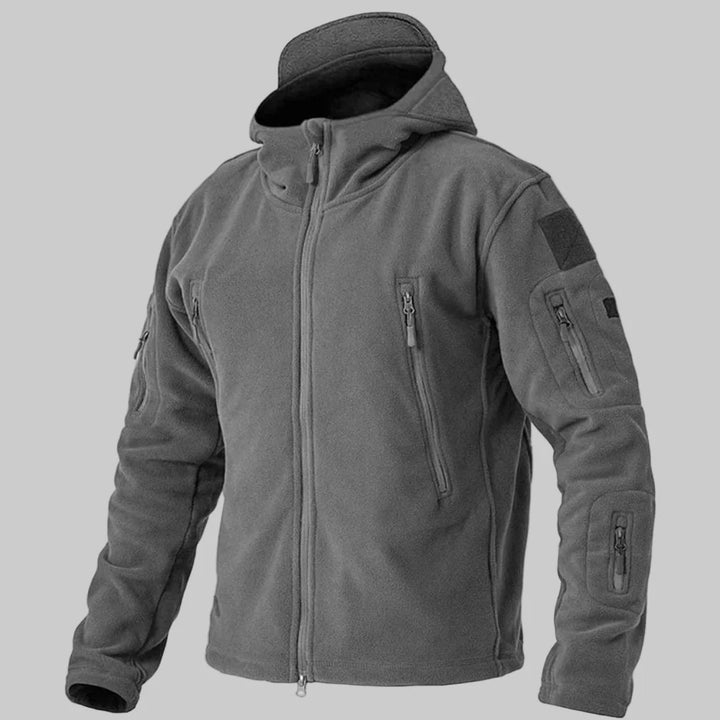 Pánská větroneodolná venkovní fleece bunda – odolná bezstarostná vrstva