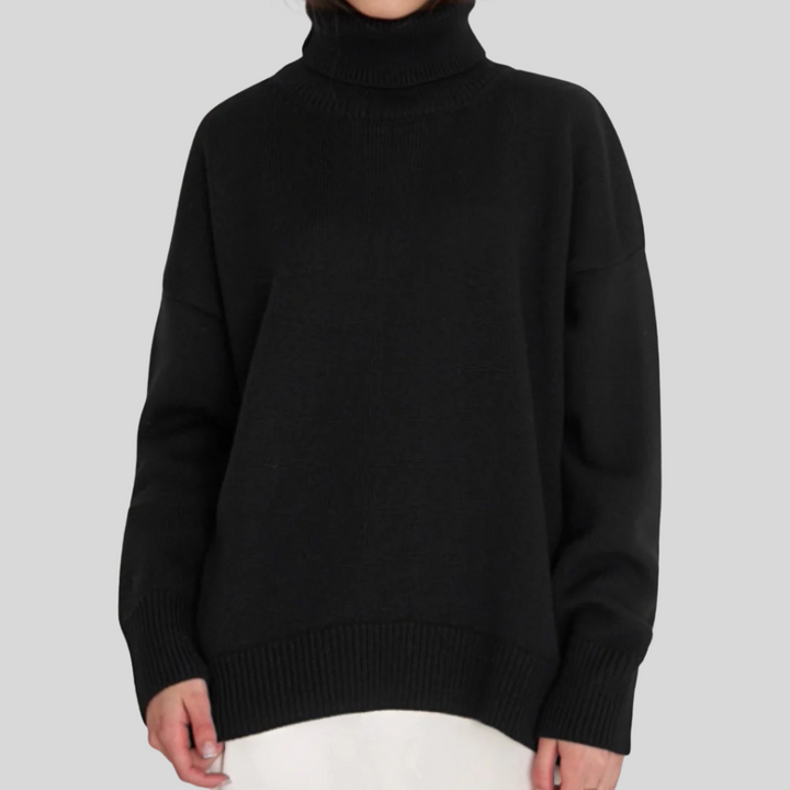 Moderní rollneck svetr pro ženy – Vylepšená zateplená vrstva