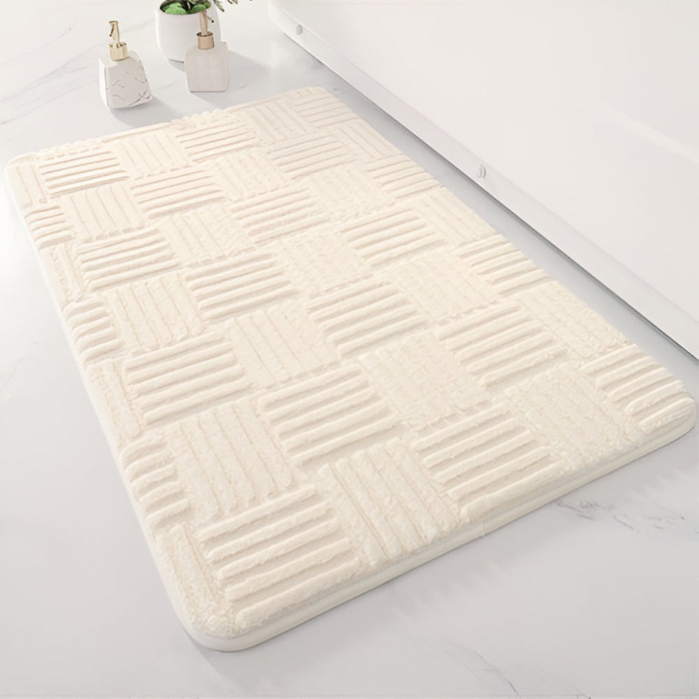 Ultra-absorbentní, extra měkký chlupatý koupelnový koberec