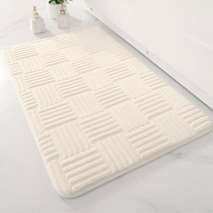 Ultra-absorbentní, extra měkký chlupatý koupelnový koberec