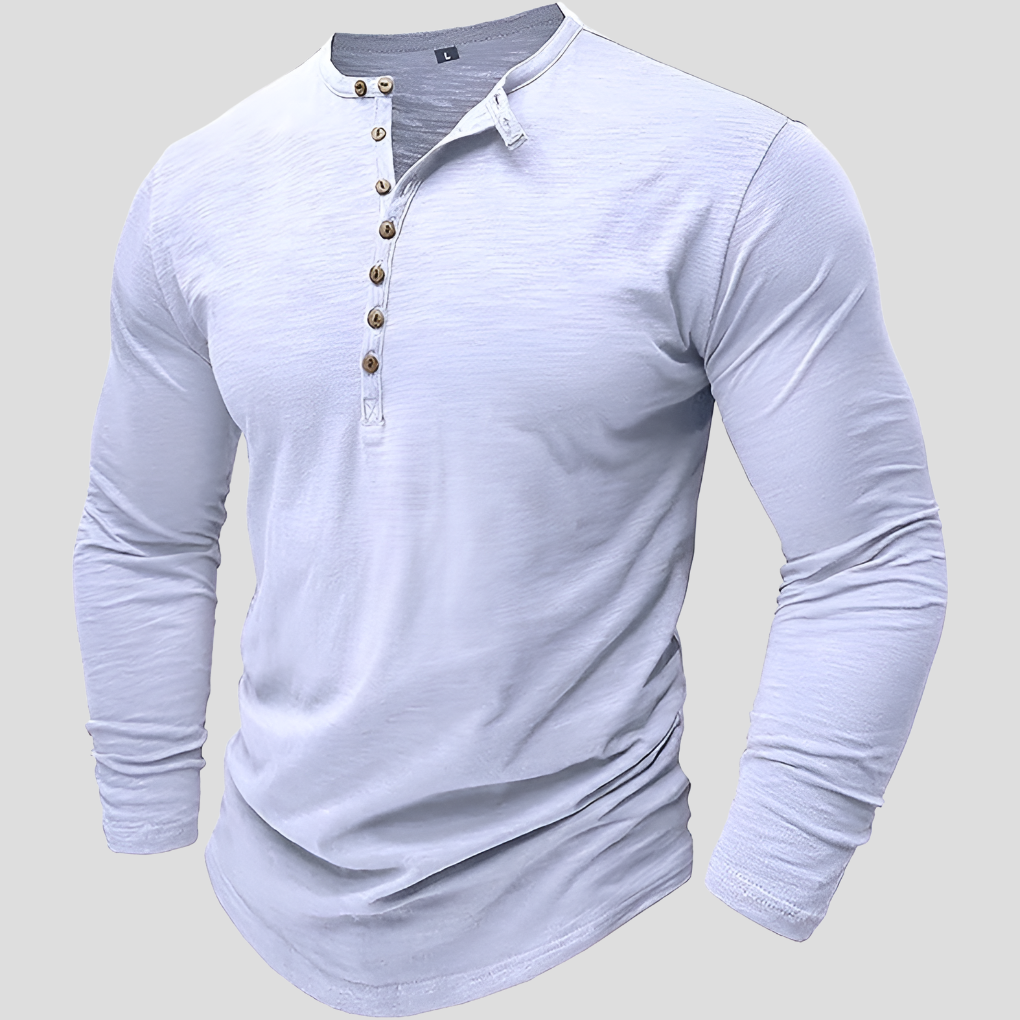 Volné Pánské Bavlněné Tričko – Casual Každodenní Styl