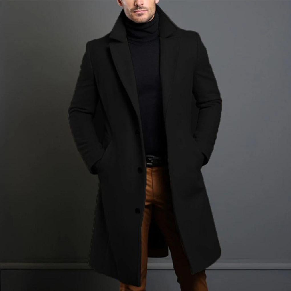 Pánský vlnený kabát – nadčasový styl pro chladné dny