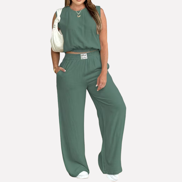 Dámský dvoudílný běžný outfit