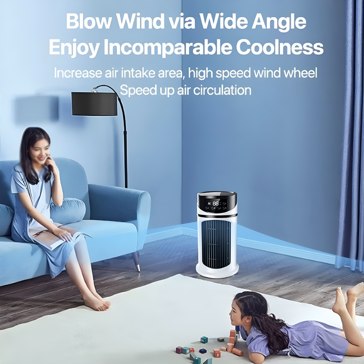 2026 Přenosný ventilátor na chlazení vzduchu pro domov a kancelář