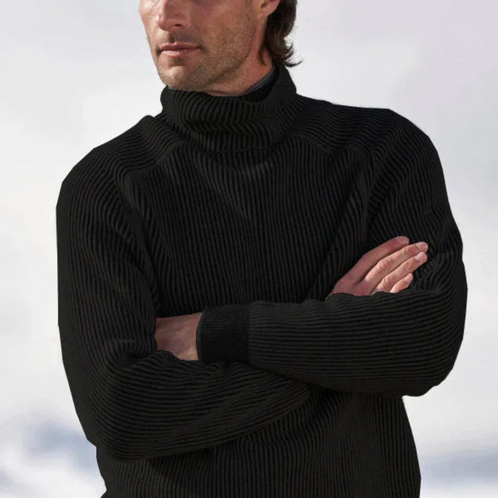 Pánský turtleneck svetr – elegantní a stylový pro chladné sezóny