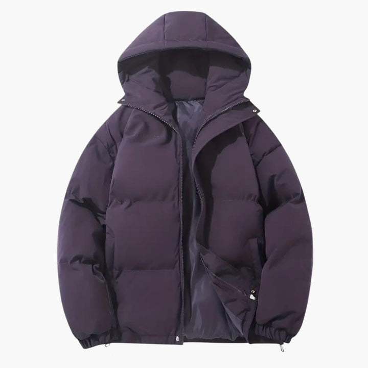 Dámská kapucňová bunda – styl se zipem vpředu