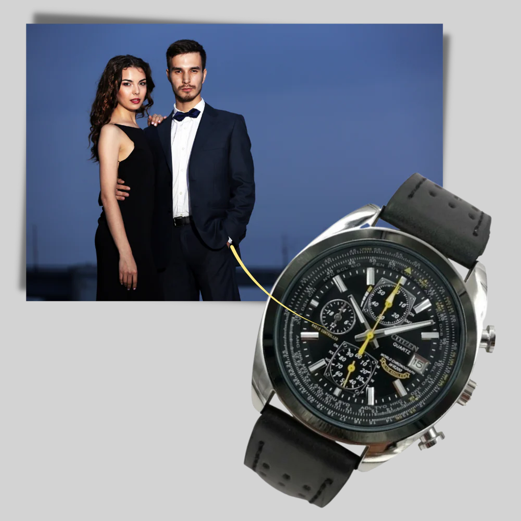 Mužské kvartovní hodinky – elegantní styl s designem odolným vůči vodě