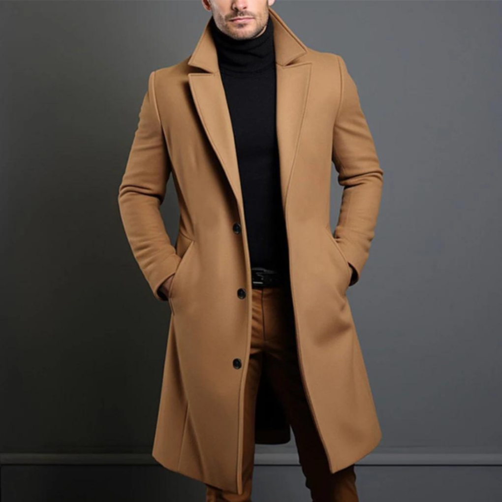 Pánský vlnený kabát – nadčasový styl pro chladné dny