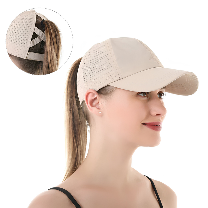 Prodyšná unisex mesh sportovní baseballová čepice s nastavitelným uchycením