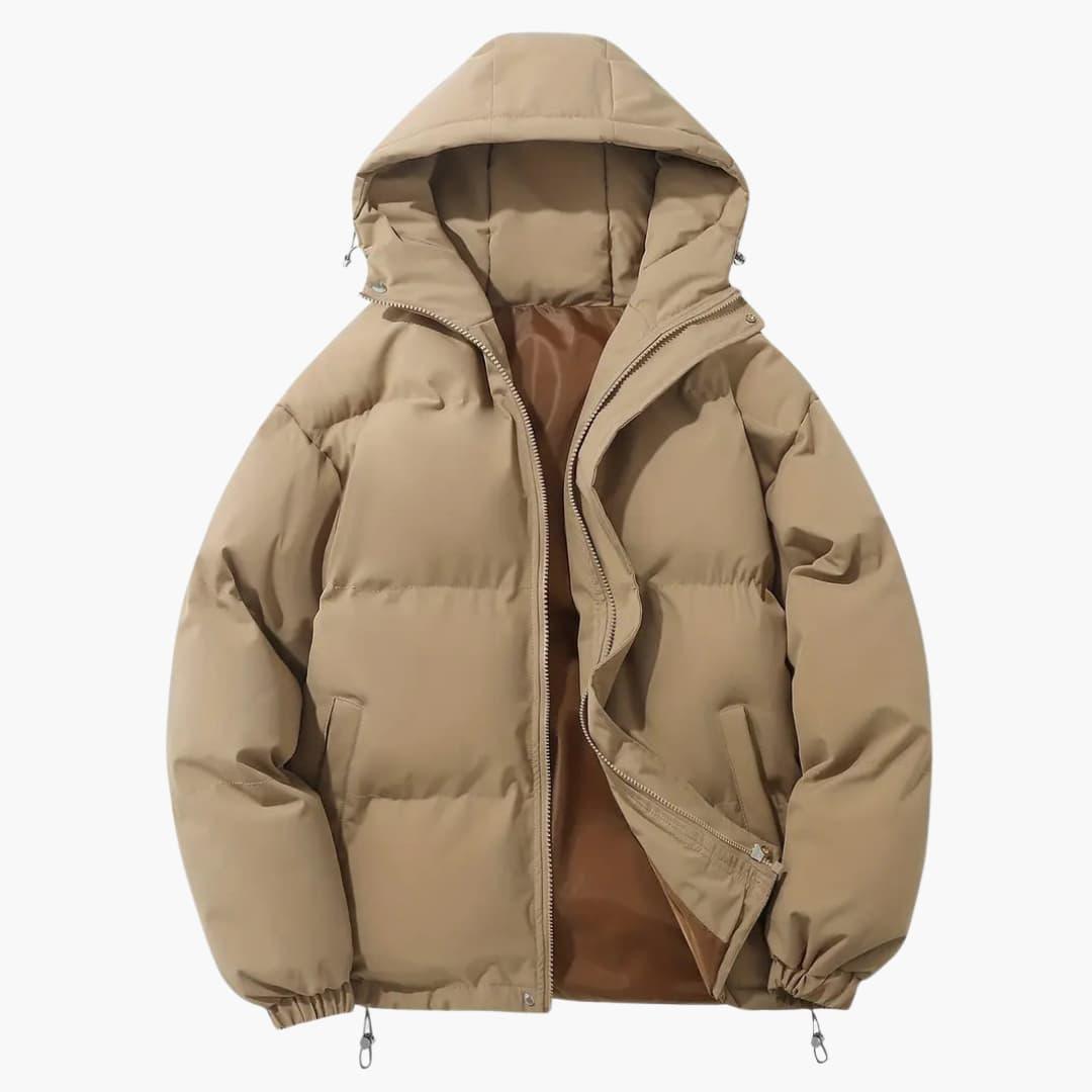 Dámská kapucňová bunda – styl se zipem vpředu