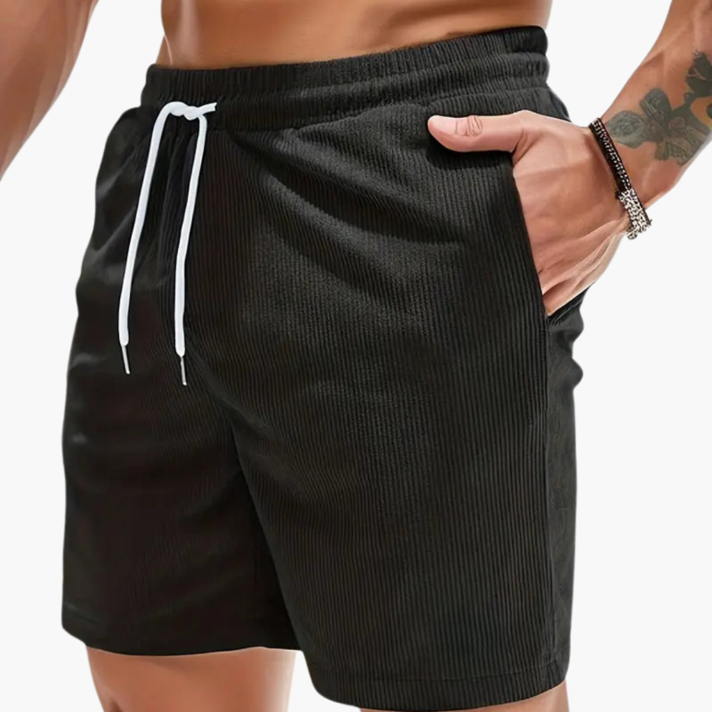 Mužské kordové kraťasy – Casual letní styl