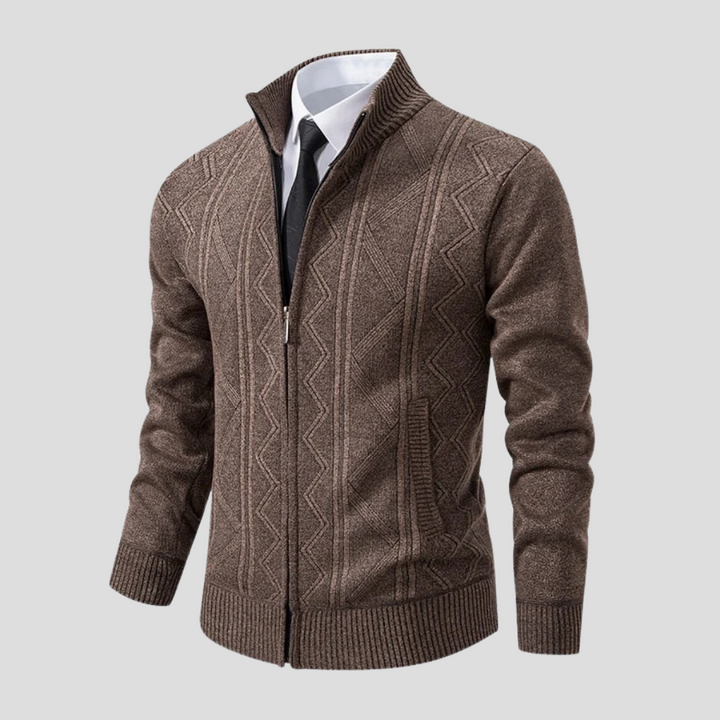 Pánský cardigan – pletený stylový kus na vrstvení
