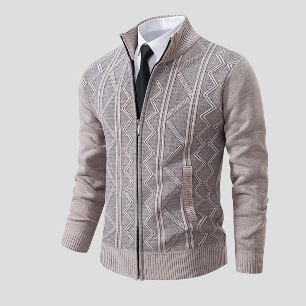 Pánský cardigan – pletený stylový kus na vrstvení