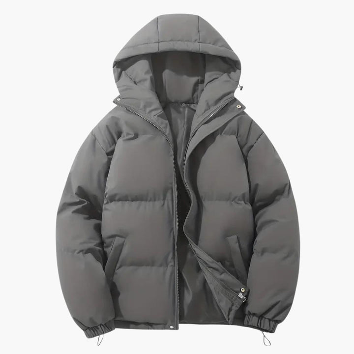 Dámská kapucňová bunda – styl se zipem vpředu