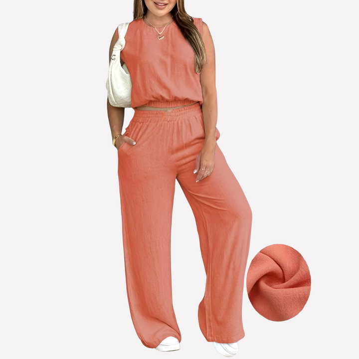 Dámský dvoudílný běžný outfit