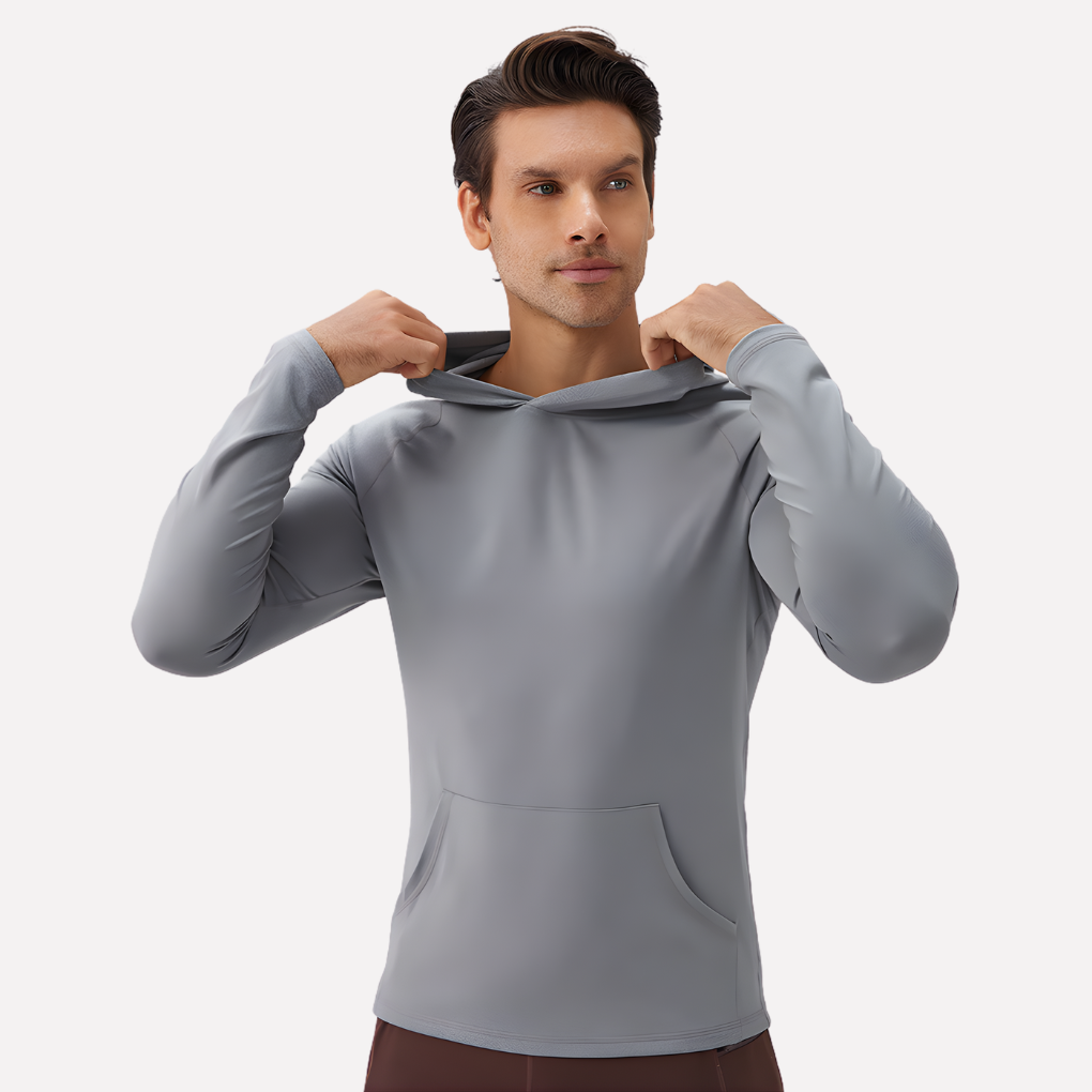 Mužský puloverový hoodie