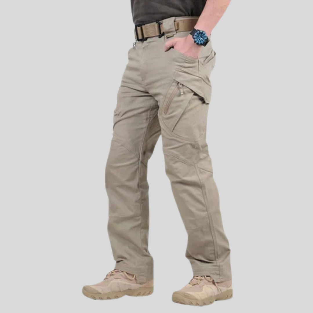 Pánské stretch kargo nohavice běžný styl