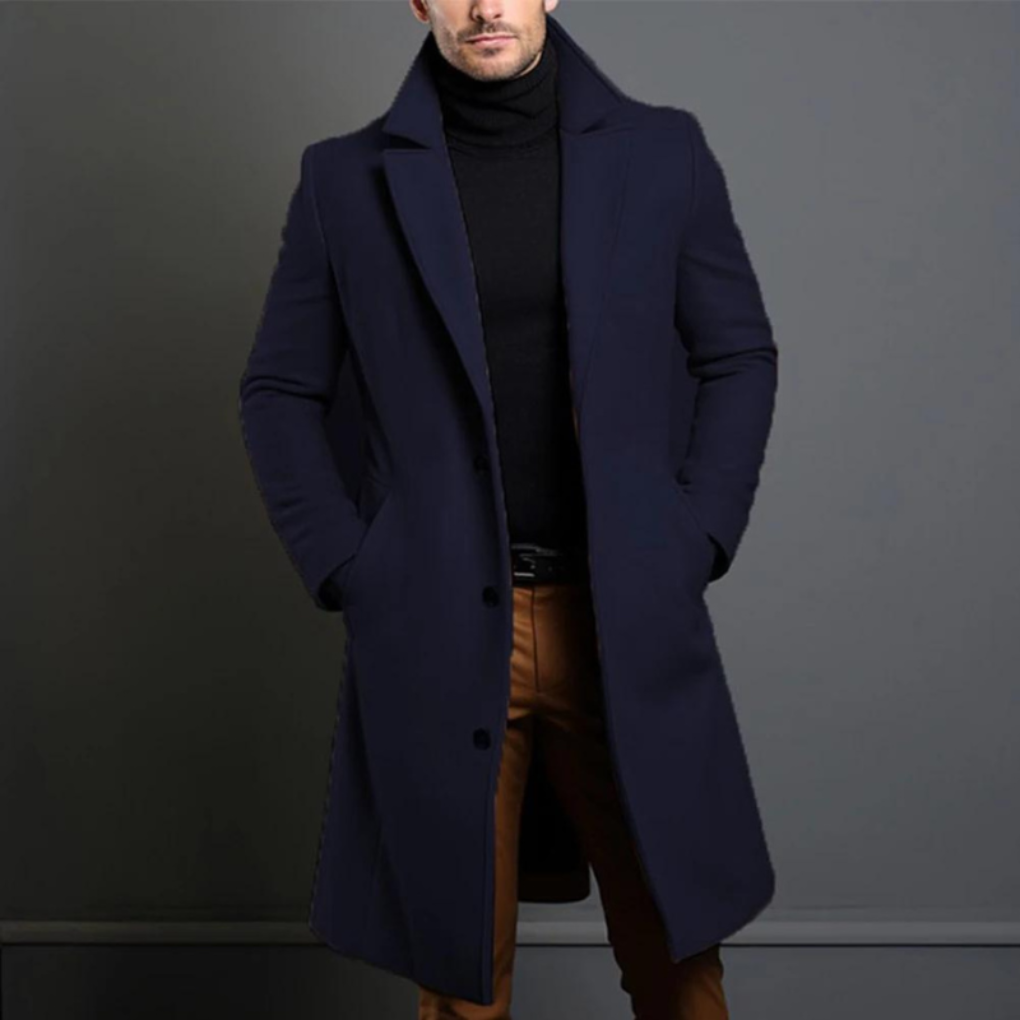 Pánský vlnený kabát – nadčasový styl pro chladné dny
