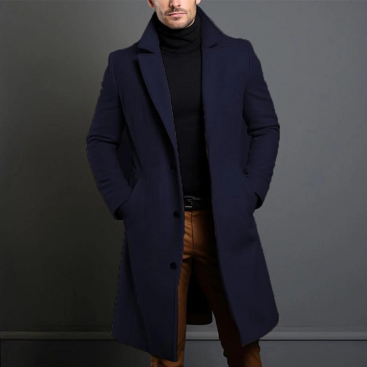 Pánský vlnený kabát – nadčasový styl pro chladné dny