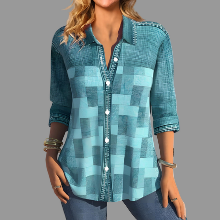 Dámská blůza s knoflíky – Venalin každodenní styl