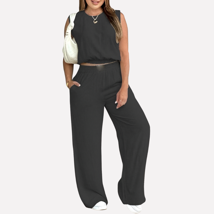 Dámský dvoudílný běžný outfit