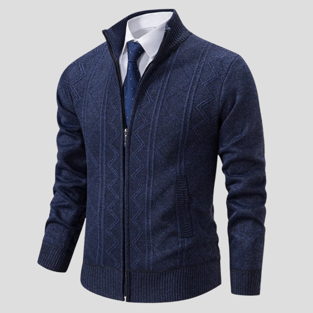 Pánský cardigan – pletený stylový kus na vrstvení