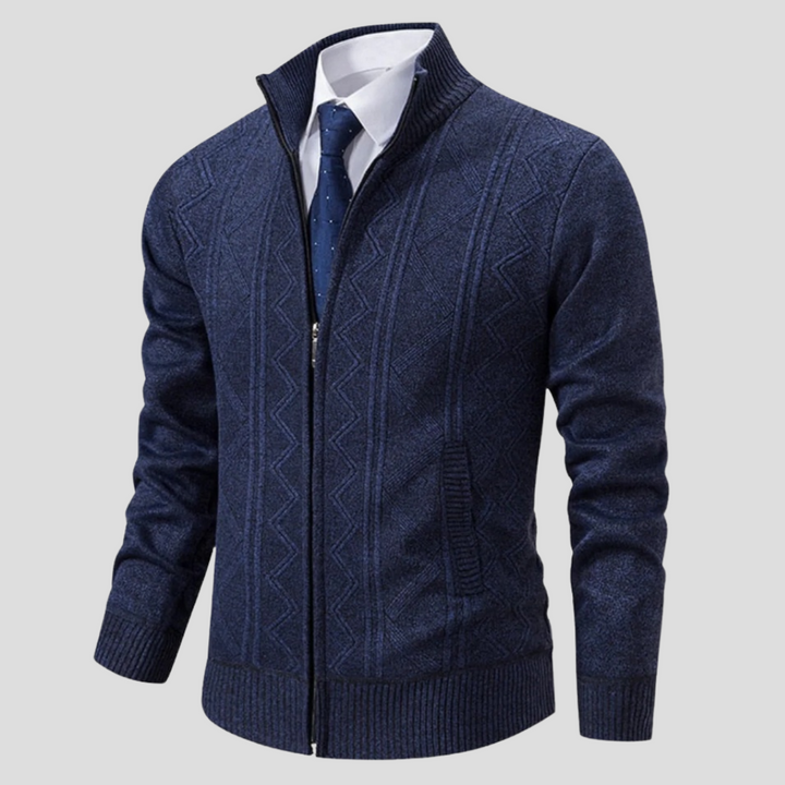 Pánský cardigan – pletený stylový kus na vrstvení