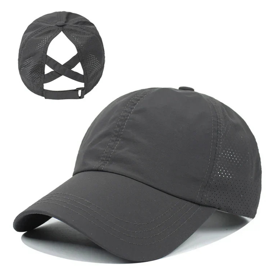 Prodyšná unisex mesh sportovní baseballová čepice s nastavitelným uchycením