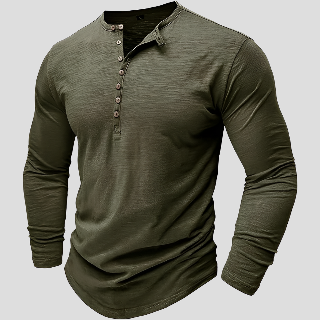 Volné Pánské Bavlněné Tričko – Casual Každodenní Styl