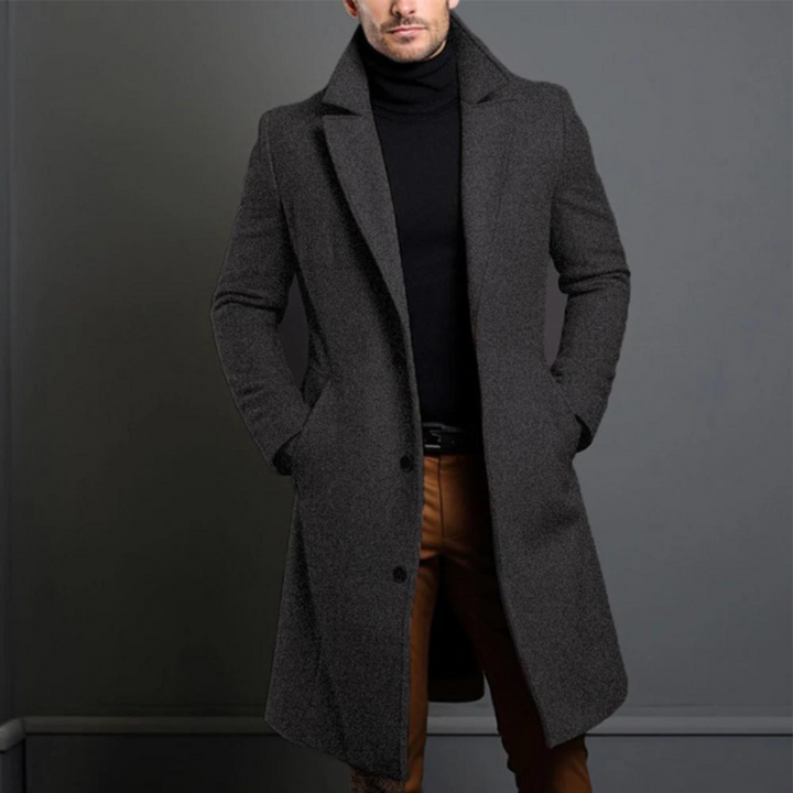 Pánský vlnený kabát – nadčasový styl pro chladné dny