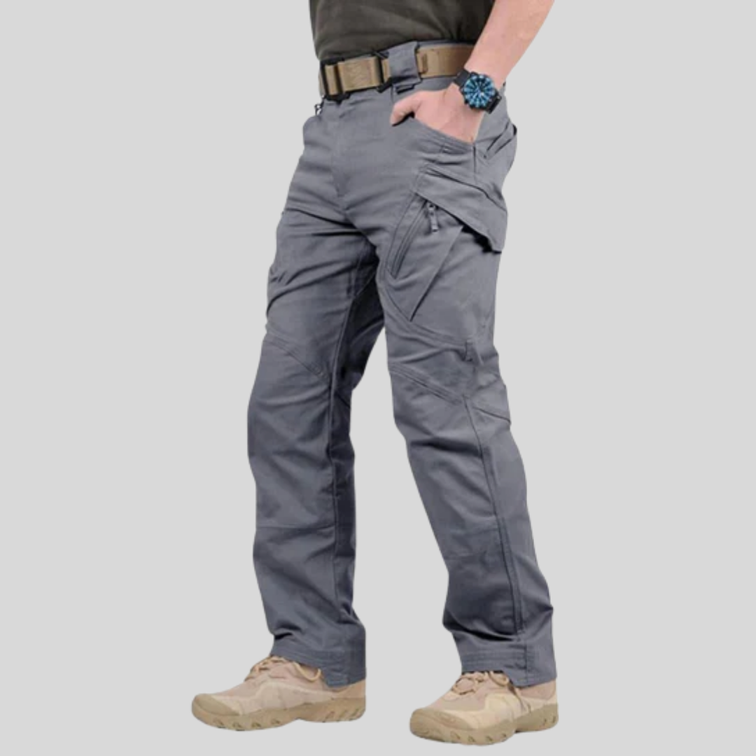 Pánské stretch kargo nohavice běžný styl