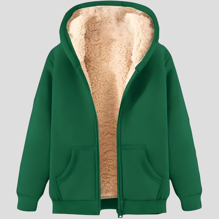 Teplo Pánská Fleece-Podložená Zimní Mikina Bunda