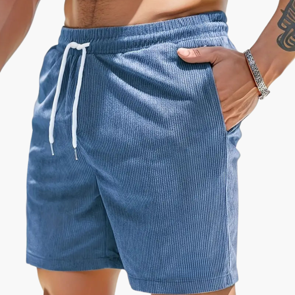 Mužské kordové kraťasy – Casual letní styl
