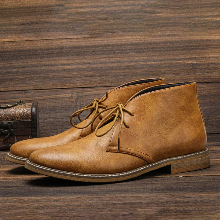 Klasické pánské pouštní boty vintage styl