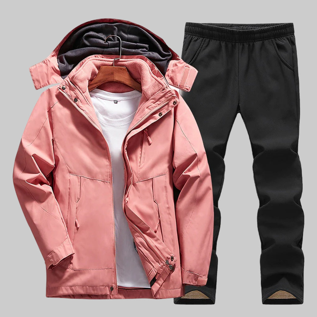 3 v 1 Damský Outdoor Set Univerzální Vrstvení pro Měnící se Podmínky