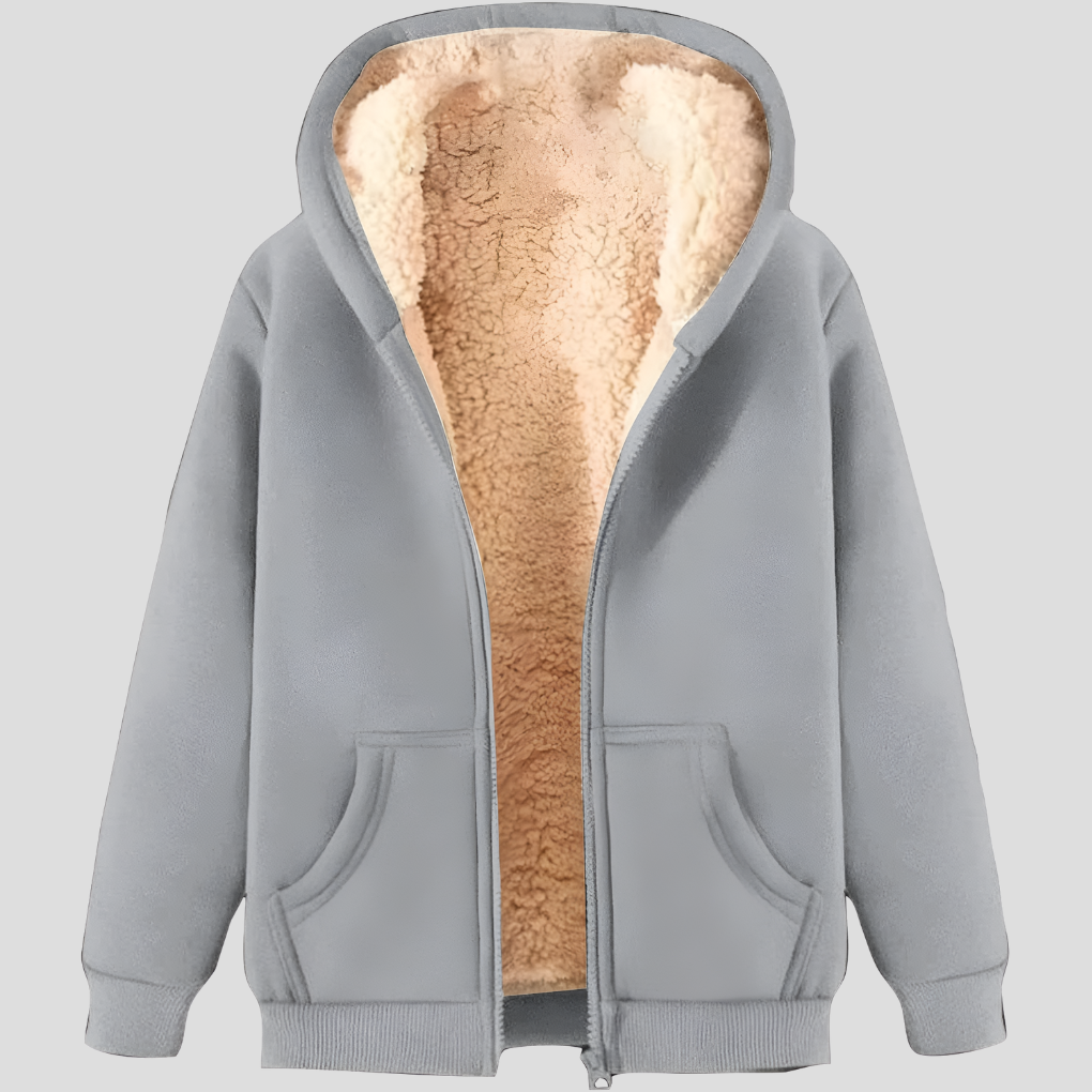 Teplo Pánská Fleece-Podložená Zimní Mikina Bunda