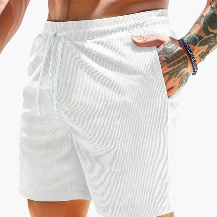 Mužské kordové kraťasy – Casual letní styl
