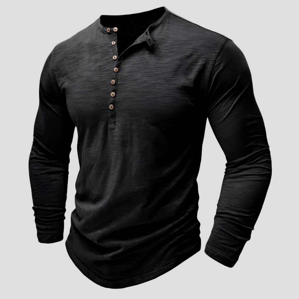 Volné Pánské Bavlněné Tričko – Casual Každodenní Styl