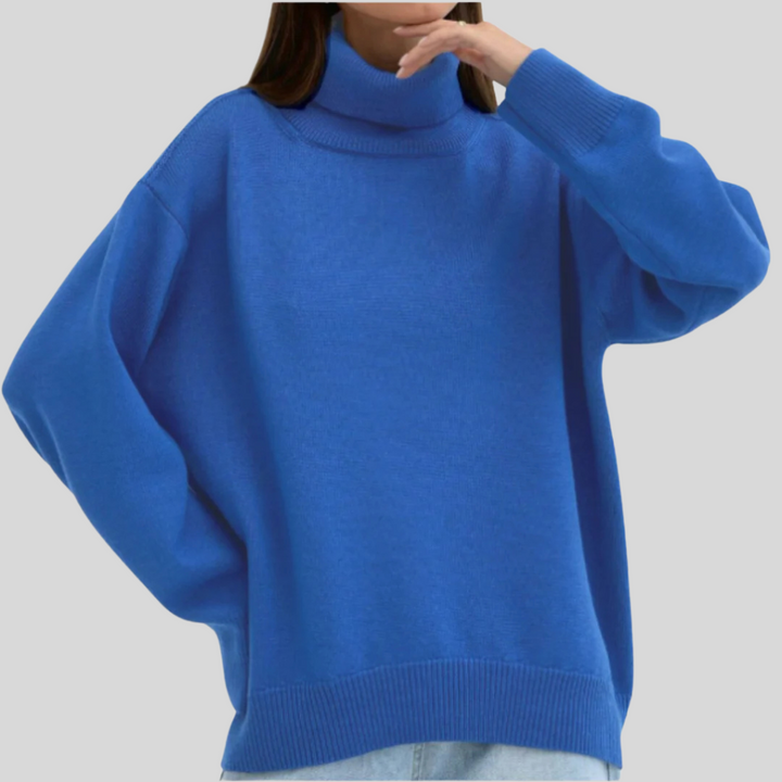 Moderní rollneck svetr pro ženy – Vylepšená zateplená vrstva