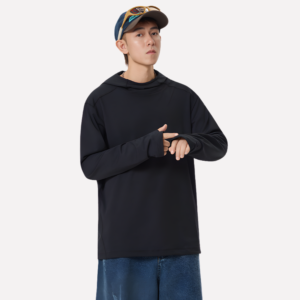 Mužský puloverový hoodie