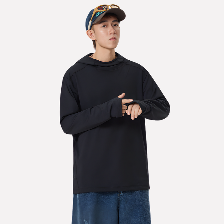 Mužský puloverový hoodie