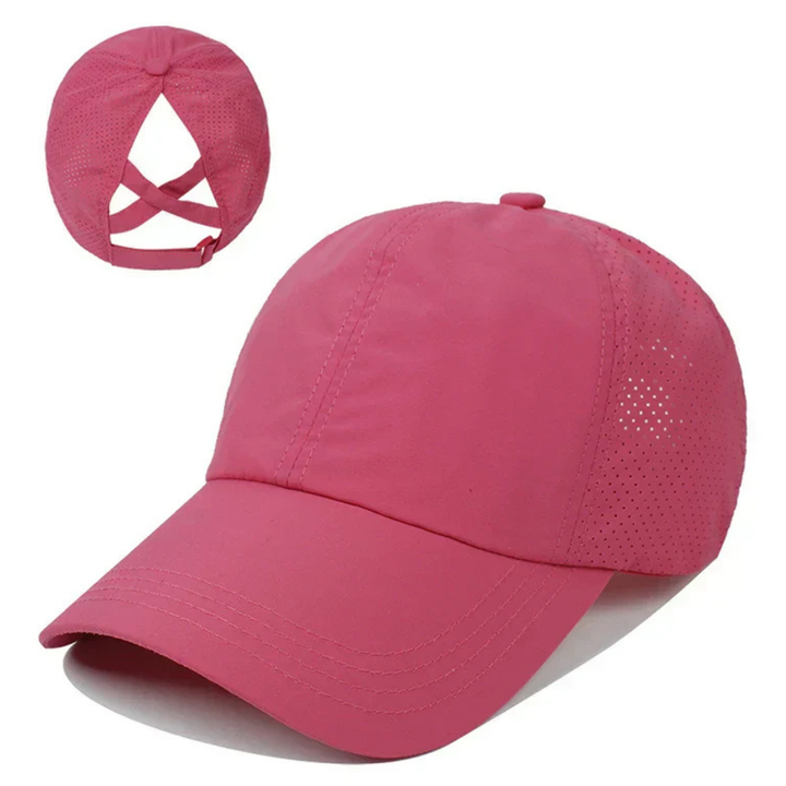 Prodyšná unisex mesh sportovní baseballová čepice s nastavitelným uchycením