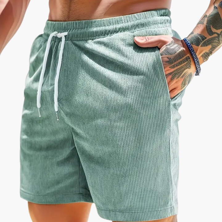 Mužské kordové kraťasy – Casual letní styl