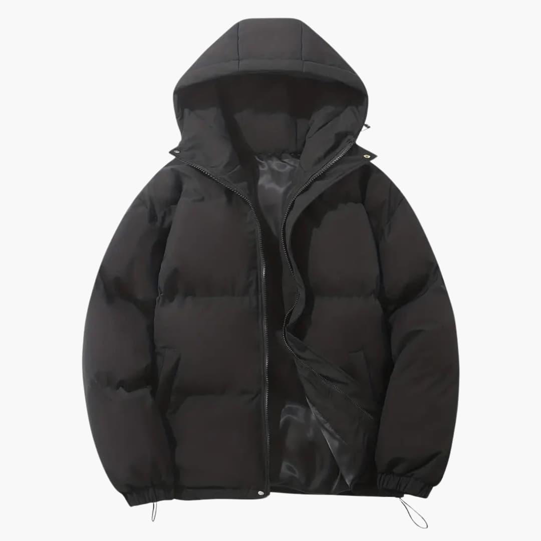 Dámská kapucňová bunda – styl se zipem vpředu