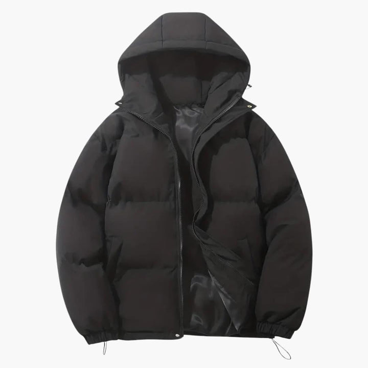 Dámská kapucňová bunda – styl se zipem vpředu
