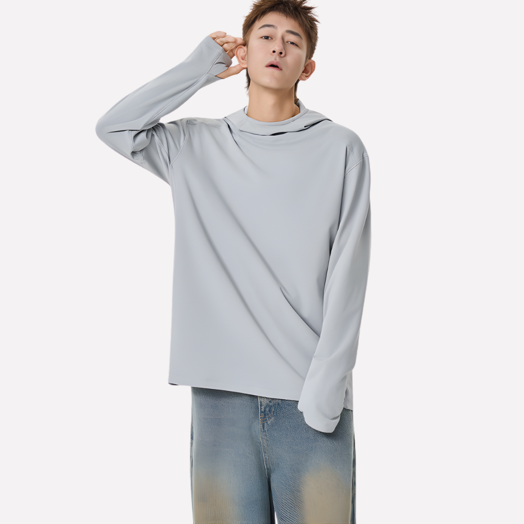 Mužský puloverový hoodie