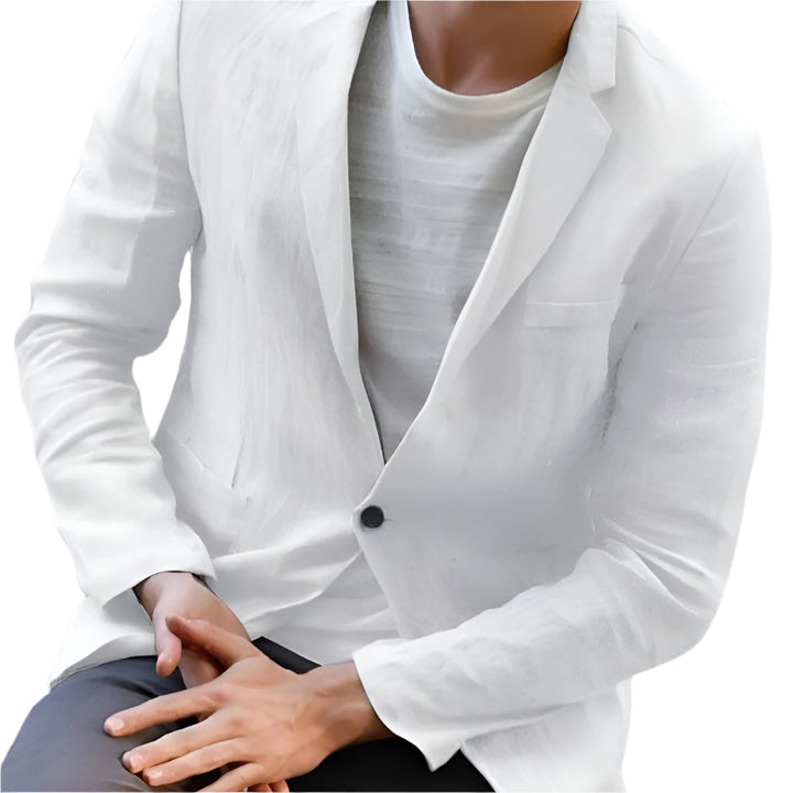 Elegantní a neformální pánský lněný blazer na každou příležitost