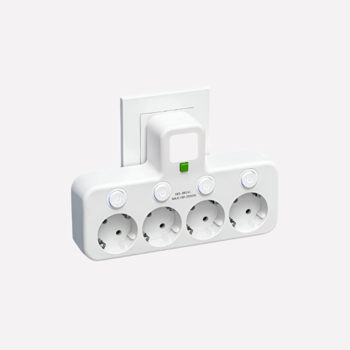 Napájecí pás s USB a Type‑C porty