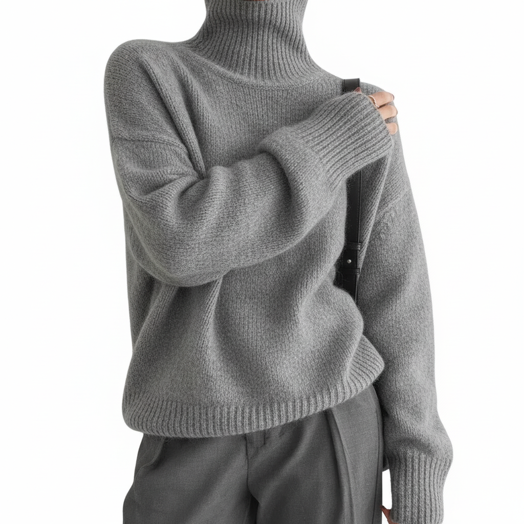 Dámský turtleneck svetr