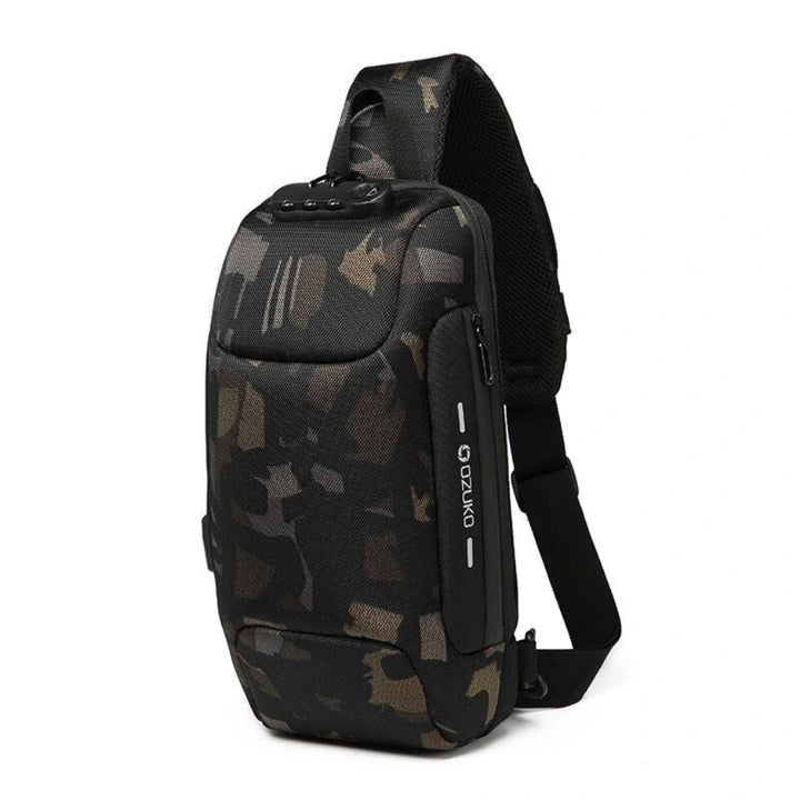 Anti-Kradoucí Crossbody Nabíjecí Taška